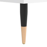 Tavolino da Salotto Bianco 104x60x35 cm in Legno truciolato