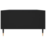 Tavolino da Salotto Nero 104x60x35 cm in Legno truciolato