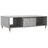 Tavolino da Salotto Grigio Sonoma 104x60x35cm Legno truciolato