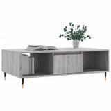 Tavolino da Salotto Grigio Sonoma 104x60x35cm Legno truciolato