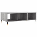 Tavolino da Salotto Grigio Sonoma 104x60x35cm Legno truciolato