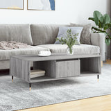 Tavolino da Salotto Grigio Sonoma 104x60x35cm Legno truciolato