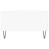 Tavolino da Salotto Bianco 104x60x35 cm in Legno truciolato