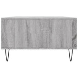 Tavolino da Salotto Grigio Sonoma 104x60x35cm Legno truciolato