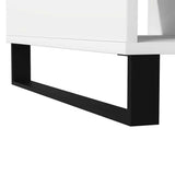 Tavolino da Salotto Bianco 104x60x35 cm in Legno truciolato