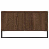 Tavolino Salotto Rovere Marrone 104x60x35 cm Legno truciolato