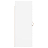 Mobile a Parete Bianco 34,5x34x90 cm