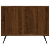 Tavolino da Salotto Rovere Marrone 90x50x40cm Legno truciolato