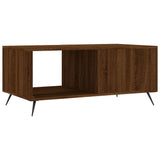 Tavolino da Salotto Rovere Marrone 90x50x40cm Legno truciolato