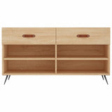 Panca Porta Scarpe Rovere Sonoma 102x35x55 cm Legno truciolato