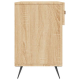 Panca Porta Scarpe Rovere Sonoma 102x35x55 cm Legno truciolato