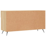 Panca Porta Scarpe Rovere Sonoma 102x35x55 cm Legno truciolato