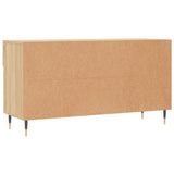 Panca Porta Scarpe Rovere Sonoma 102x35x55 cm Legno truciolato