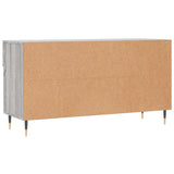 Panca Porta Scarpe Grigio Sonoma 102x35x55 cm Legno truciolato