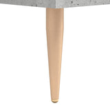 Panca Porta Scarpe Grigio Cemento 102x35x55cm Legno truciolato