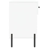 Panca Porta Scarpe Bianca 102x35x55 cm in Legno truciolato