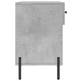 Panca Porta Scarpe Grigio Cemento 102x35x55cm Legno truciolato