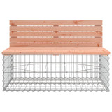 Panca Giardino Design Gabbione 347x71x65,5 cm Massello Douglas