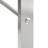 Portalegna 50x28x56 cm in Acciaio Inossidabile