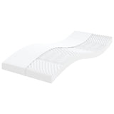 Divano Letto Estraibile con Materassi Nero 90x200 cm Similpelle