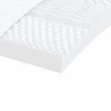 Divano Letto Estraibile con Materassi Nero 90x200 cm Similpelle