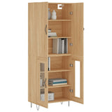 Credenza Rovere Sonoma 69,5x34x180 cm in Legno truciolato