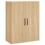 Credenza Rovere Sonoma 69,5x34x180 cm in Legno truciolato
