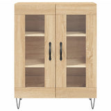 Credenza Rovere Sonoma 69,5x34x180 cm in Legno truciolato