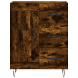 Credenza Rovere Fumo 69,5x34x180 cm in Legno truciolato
