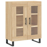 Credenza Rovere Sonoma 69,5x34x180 cm in Legno truciolato