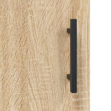 Credenza Rovere Sonoma 69,5x34x180 cm in Legno truciolato