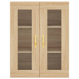 Credenza Rovere Sonoma 69,5x34x180 cm in Legno truciolato