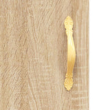 Credenza Rovere Sonoma 69,5x34x180 cm in Legno truciolato