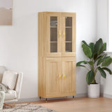 Credenza Rovere Sonoma 69,5x34x180 cm in Legno truciolato