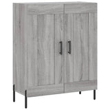 Credenza Grigio Sonoma 69,5x34x180 cm in Legno truciolato