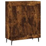 Credenza Rovere Fumo 69,5x34x180 cm in Legno truciolato