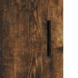 Credenza Rovere Fumo 69,5x34x180 cm in Legno truciolato