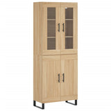 Credenza Rovere Sonoma 69,5x34x180 cm in Legno truciolato