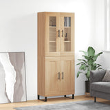 Credenza Rovere Sonoma 69,5x34x180 cm in Legno truciolato