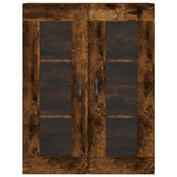Credenza Rovere Fumo 69,5x34x180 cm in Legno truciolato
