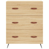 Credenza Rovere Sonoma 69,5x34x180 cm in Legno truciolato