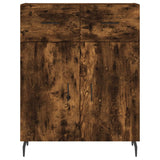 Credenza Rovere Fumo 69,5x34x180 cm in Legno truciolato