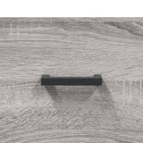 Credenza Grigio Sonoma 69,5x34x180 cm in Legno truciolato