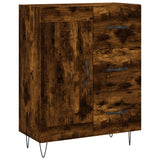 Credenza Rovere Fumo 69,5x34x180 cm in Legno truciolato