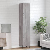 Credenza Grigio Sonoma 34,5x34x180 cm in Legno truciolato