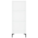 Credenza Bianca 34,5x34x180 cm in Legno truciolato
