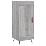 Credenza Grigio Sonoma 34,5x34x180 cm in Legno truciolato