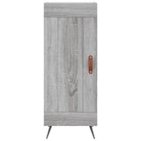 Credenza Grigio Sonoma 34,5x34x180 cm in Legno truciolato