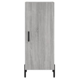 Credenza Grigio Sonoma 34,5x34x180 cm in Legno truciolato