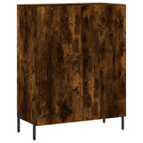 Credenza Rovere Fumo 69,5x34x180 cm in Legno truciolato
